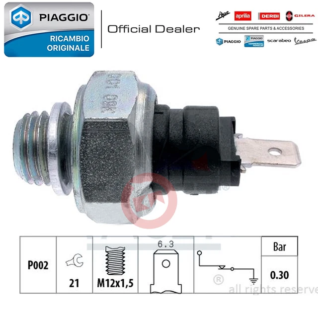 Elettronica: PRESSOSTATO OLIO 12 BAR