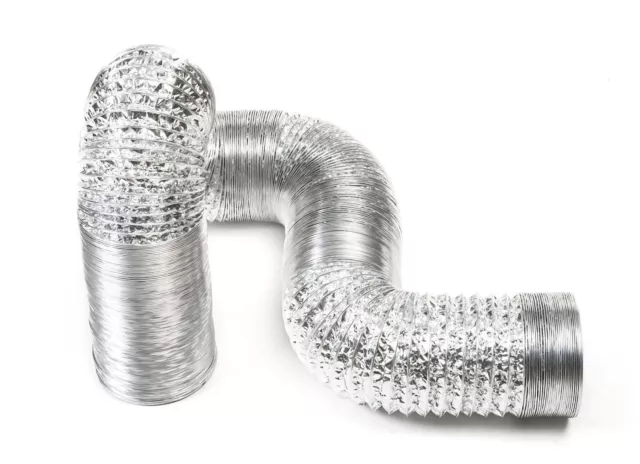 STERR - Tubo flexible de aluminio de 3 m para ventilación de 100 mm - ALD100_3