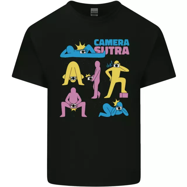 Camera Sutra Photography Photographer Funny Mens Cotton T-Shirt Tee Top
