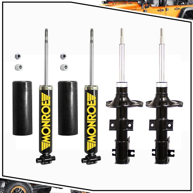 For 2001~2009 Volvo S60 4x Front Rear Monroe Shock Absorber Suspension Struts