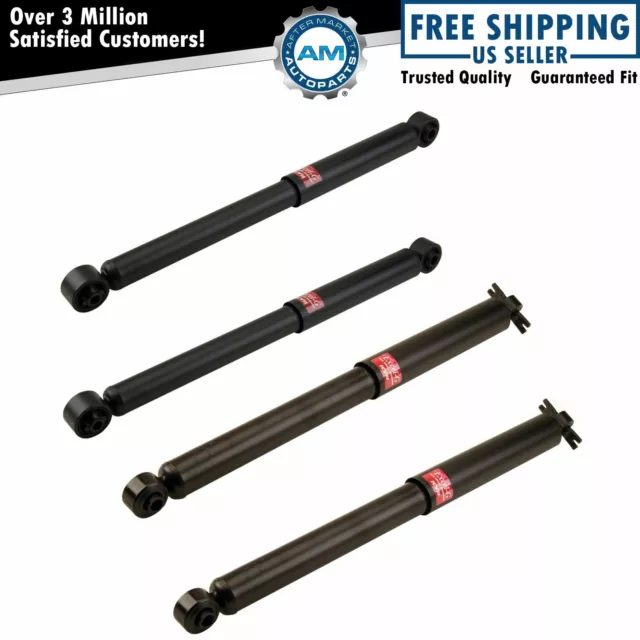 KYB Excel-G 344266 Front Rear Shock Absorber LH RH Set of 4 for Chevy GMC 4WD