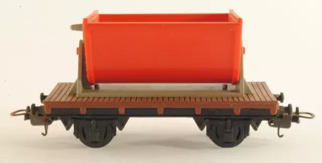 Lima Tank Wagon Gravier Marchandises Benne Rouge Pivot 2 Axes H0 1:87 3