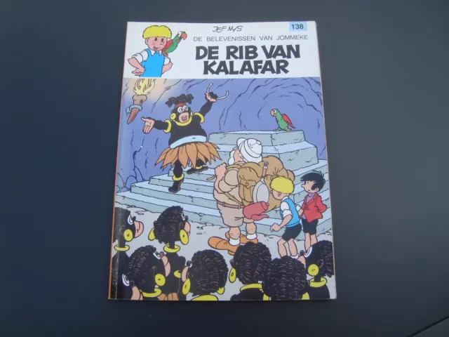 Jommeke Strip / Comics Folge 138 " De Rib van Kalafar " Jef Nys farbig