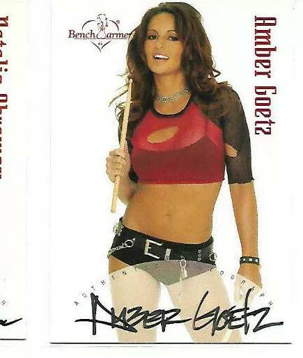 Benchwarmer  -   Autograph Card Selection NM Glamour Model  -  Playboy