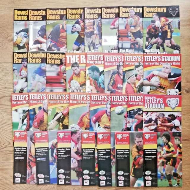 Dewsbury Rugby League Programmes 2004 - 2008
