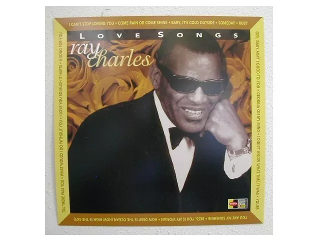 Ray Charles Affiche Plat Et Handbill Lovesongs