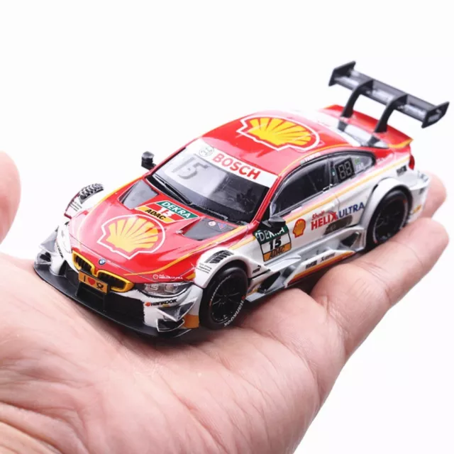 1:43 BMW M4 DTM 2017 Racing Car Model Diecast Gift Toy Vehicle Kids Collection