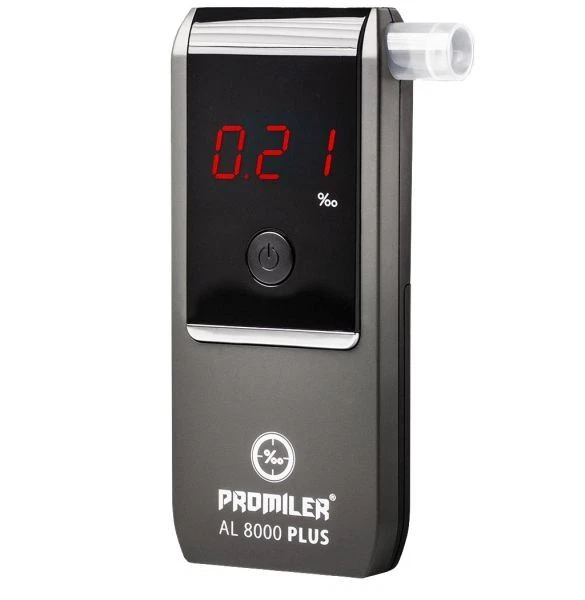 Breathalyser Al8000 Plus Rango De Medición Electroquímica - Batería 0/4‰ 2X