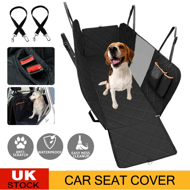 Breathable Car Pet Back Seat Rear Cover Protector Waterproof Mat Mesh Hammock UK