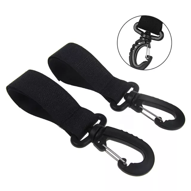 2 Pack Kayak Paddle Holder Paddle Webbing Holder Clip for SUP Paddle Board