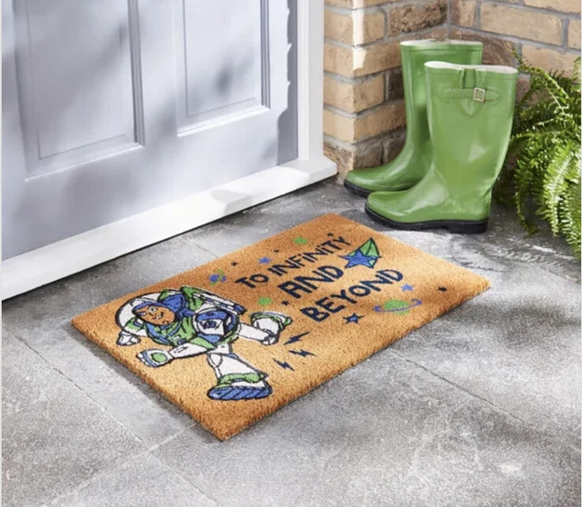 DISNEY TOY STORY Doormat Door Mat To Infinity And Beyond Buzz Lightyear NEW £8.99 PicClick UK