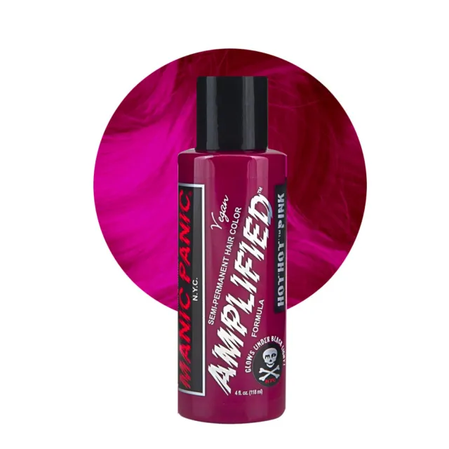 Manic Panic Amplified Cream Formula Hot Hot Pink 118ml - coloration semi-permane