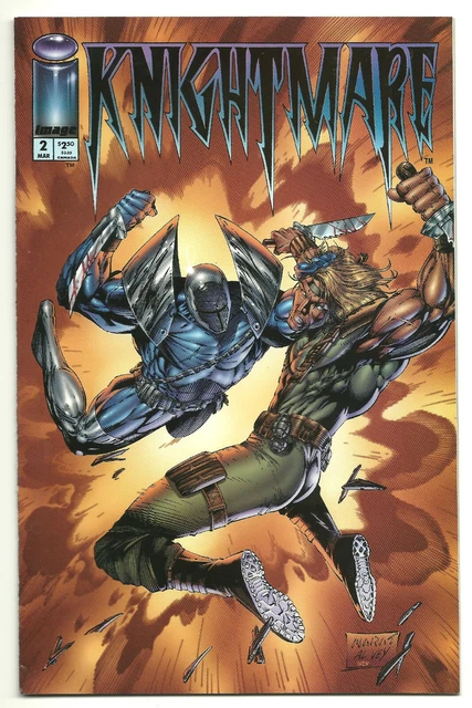 Knightmare Vol 1 #2 March 1995 Image Comics VF. Combo Shipping