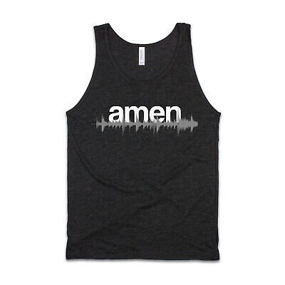 Amen Tank Top Drum and Bass Junglist DJ DnB EDM Music Printed Vest Mens Womens