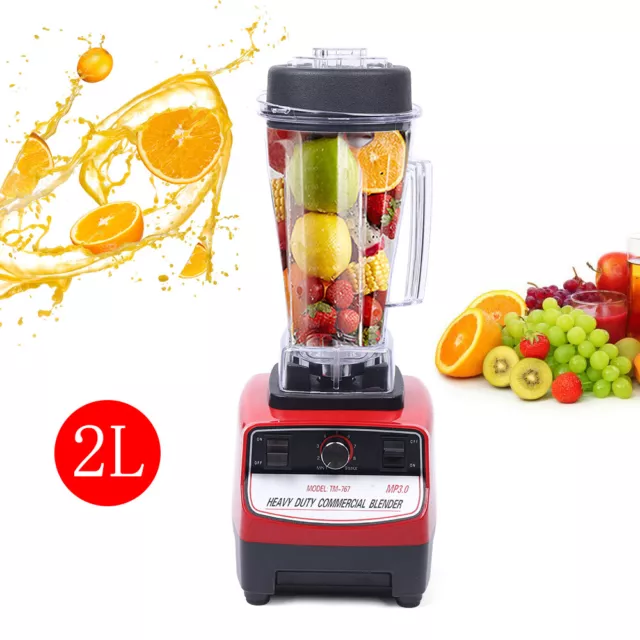 Professional Power Blender 2HP 2L Heavy Duty Commercial Blender Mixer Juicer