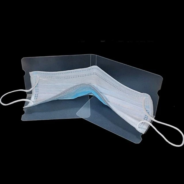 Clip cartella archiviazione supporto maschera viso custodia maschera portatile (maschera non inclusa)