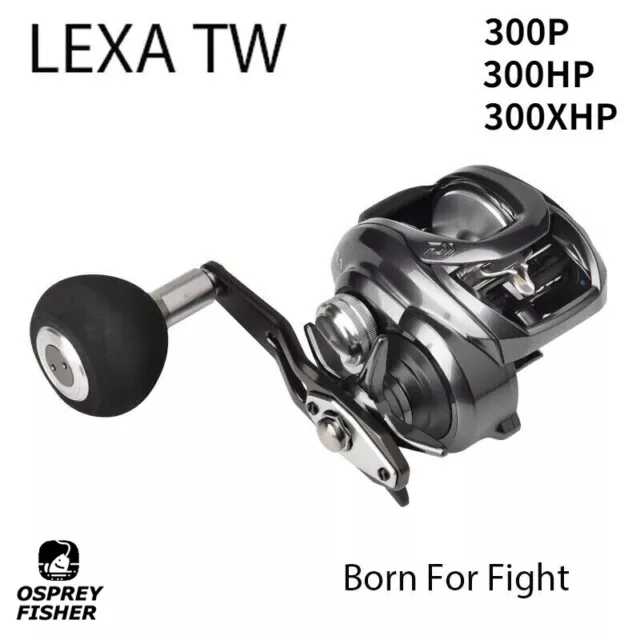 DAIWA LEXA TW 300P 300HP 300XHP Baitcasting Fishing Reel Boat Sea Fishing Reel