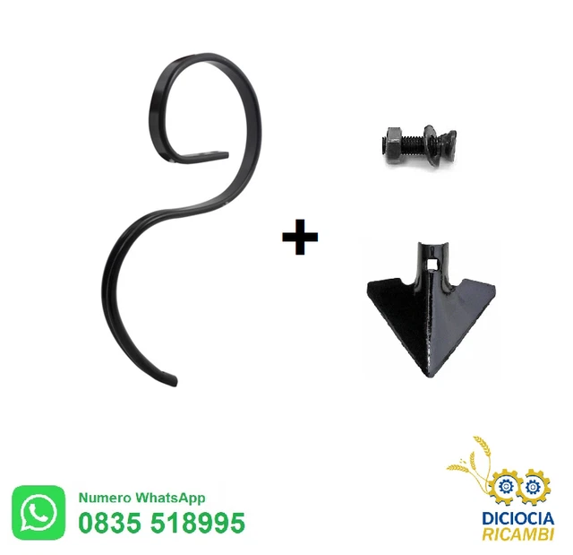 Vomere Due Punte Per Ancore Estirpatore 130x440 Interasse 45 - Foto 4