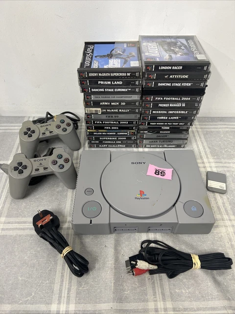 SONY PLAYSTATION 1 Console Ps1 Game Bundle £62.00 - PicClick UK