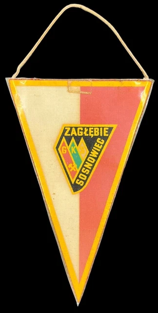 Gagliardetto della squadra di calcio Zagłębie Sosnowiec