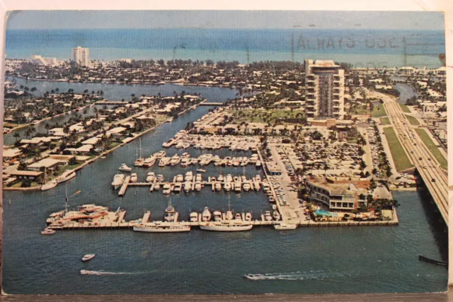 Florida FL Fort Lauderdale Pier 66 Postcard Old Vintage Card View Standard Post