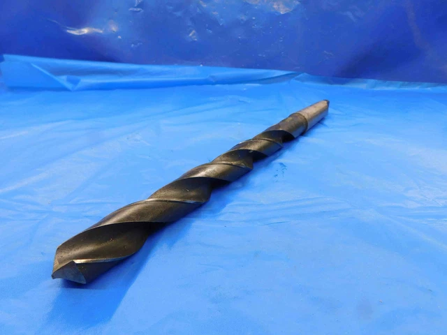 National Detroit 7/8 O.d. Hss Drill Bit 5413F Morse Taper #3 Shank .875 Mt3