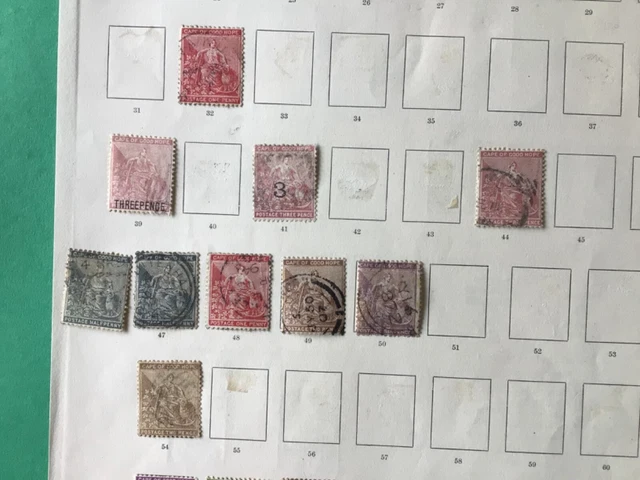 Cape of Good Hope collection album page mounted mint & used  stamps   Ref A4685