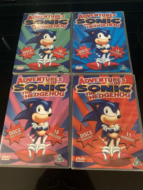 THE ADVENTURES OF Sonic The Hedgehog Complete Series DVD Box Sets 65