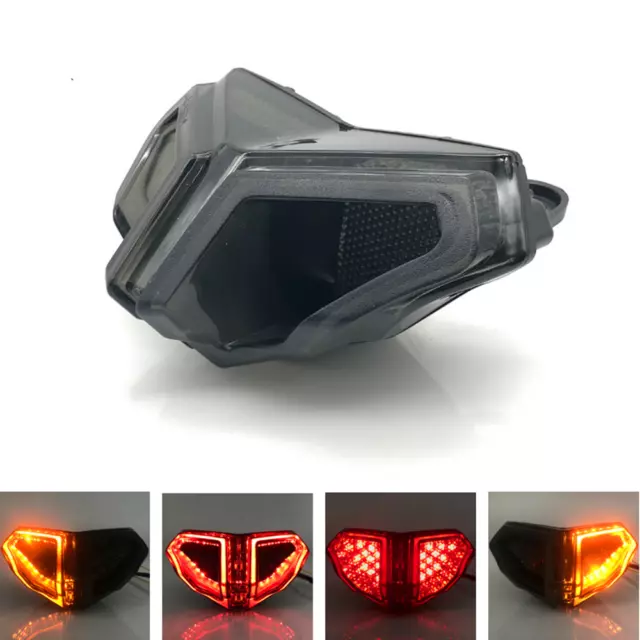 Integrated LED Rear Tail Light Brake Turn Signals For Ducati 848 1098 1198