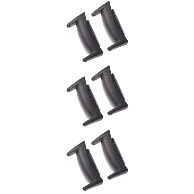 6 PC / Set Smart Watch Connector accesorios para transmisión Fit2 Pro SM-R360 (negro)