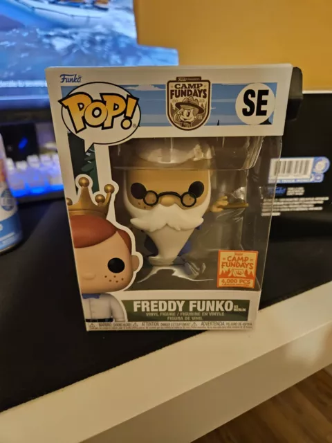 FUNKO POP! SDCC 2023 BOX OF FUN FREDDY FUNKO AS MERLIN LE 4000 Fundays