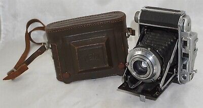 Telémetro Semi Petri II 1948 120 cámara fotográfica con estuche
