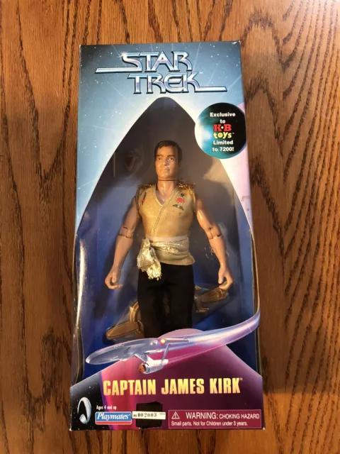 Playmates Toys Star Trek Captain James Kirk KB Toys Exclusive BRAND NEW SEALED!!