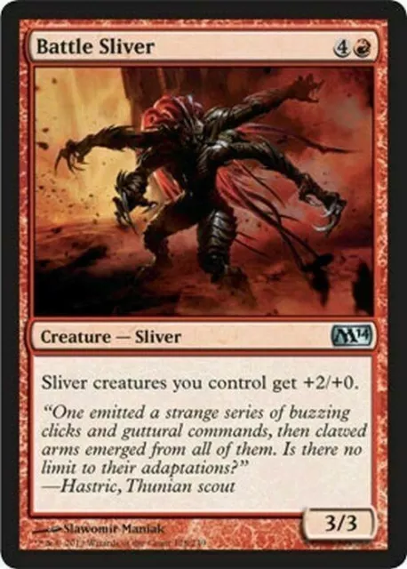 Battle Sliver ~ Magic 2014 [ Excellent ] [ Magic MTG ]