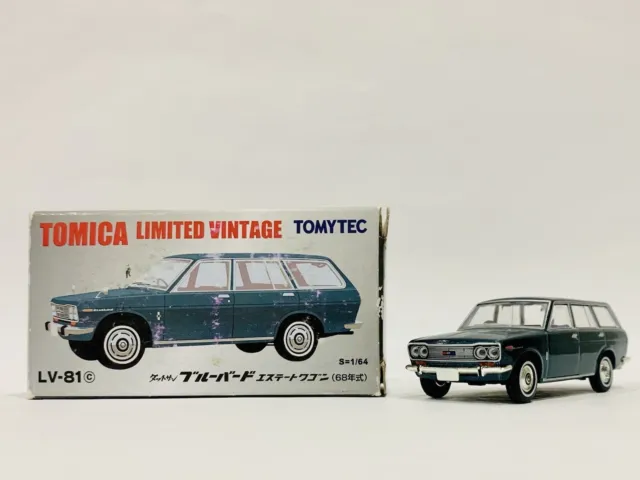 TOMY Tomica Limited Vintage Neo JDM LV-81c Datsun Bluebird Estate Wagon