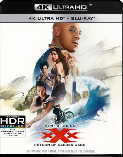 xXx - The Return of Xander Cage Blu-ray (2017) Vin Diesel, Caruso (DIR) cert 12