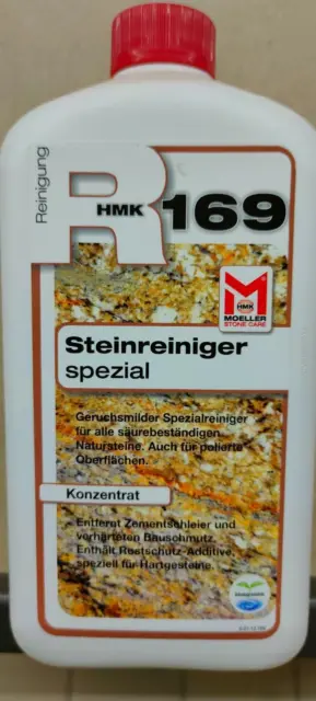 Limpiador de piedras HMK R169 Moeller limpiador especial de piedra natural 1 L