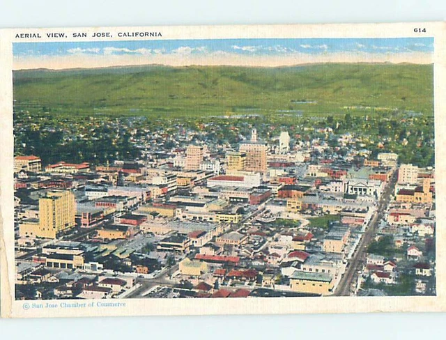 Linen AERIAL VIEW San Jose California CA AC9886