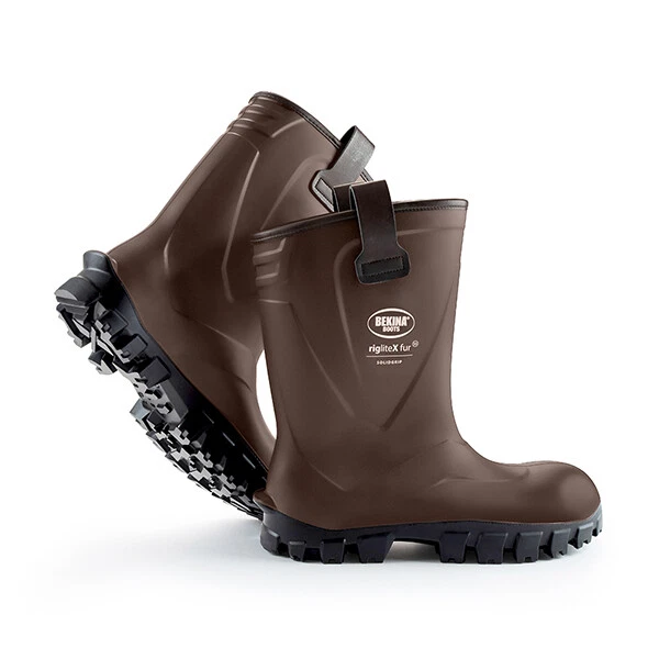 Bekina Steplite X Solid Grip Full Safety Wellingtons S5