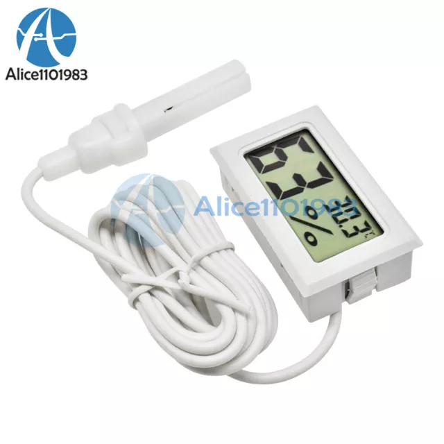 New Mini Digital LCD Thermometer Hygrometer Humidity Temperature Meter Indoor