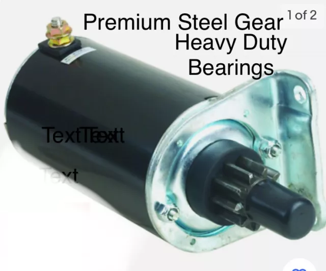 HEAVY DUTY Starter For John Deere Z445 Zero Turn Kawasaki 15-28HP Engine Mower
