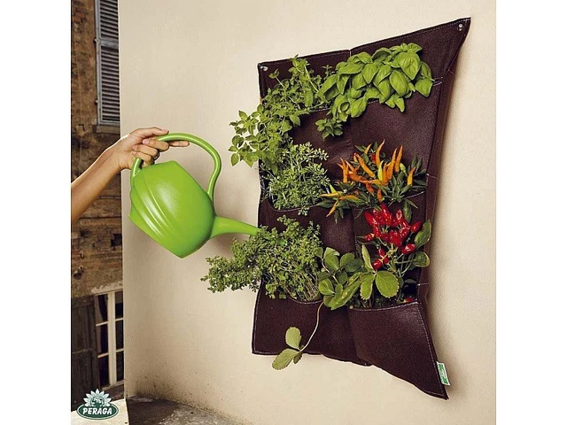 POTAGER SUSPENDU POUR Cultiver Plantes Et Les Fleurs Au Balcon CM 56X70