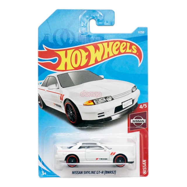 Voiture Hot Wheels Nissan Skyline GT-R (BNR32) - Modèle HRT74 - Neuf