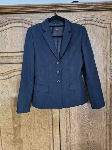 Blazer giacca da donna nera grigia business fashion moda primavera taglia 36