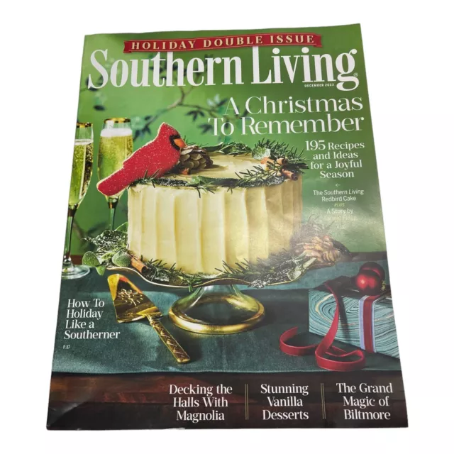 SOUTHERN LIVING MAGAZINE December 2023 Holiday Double Issue Christmas