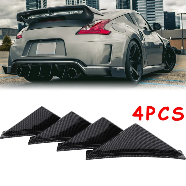 Gloss Black Rear Diffuser + Spats Set For Nissan 370Z / 350Z – 5-Piece Polyurethane - View #4
