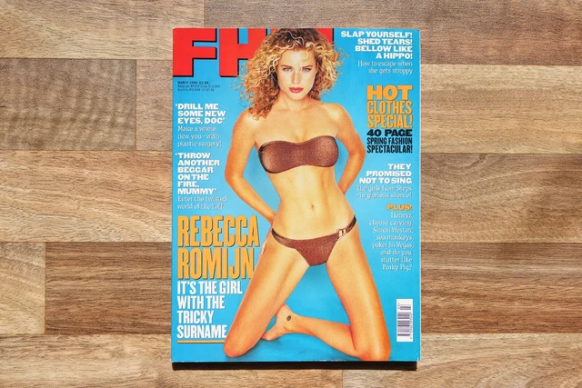 FHM MAGAZINE 110 March 1999 w/ Rebecca Romijn £4.88 - PicClick UK