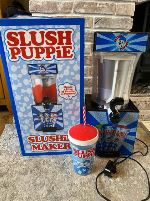 SLUSH Puppie Machine, Slushie Maker & Extra Slush Puppie Cup with Original Box