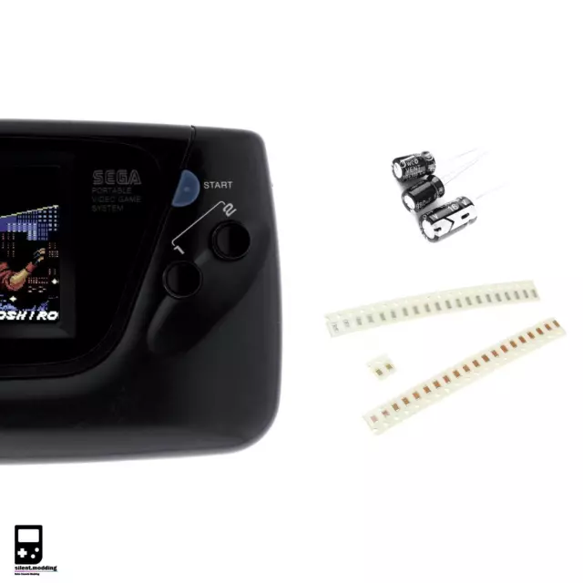 Game Gear Recap Kit Keramik Kondensatoren GameGear