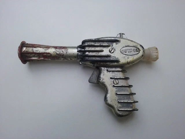 Jouet Pistolet Ancien Eros - Occasion Vintage, Pièce De Collection